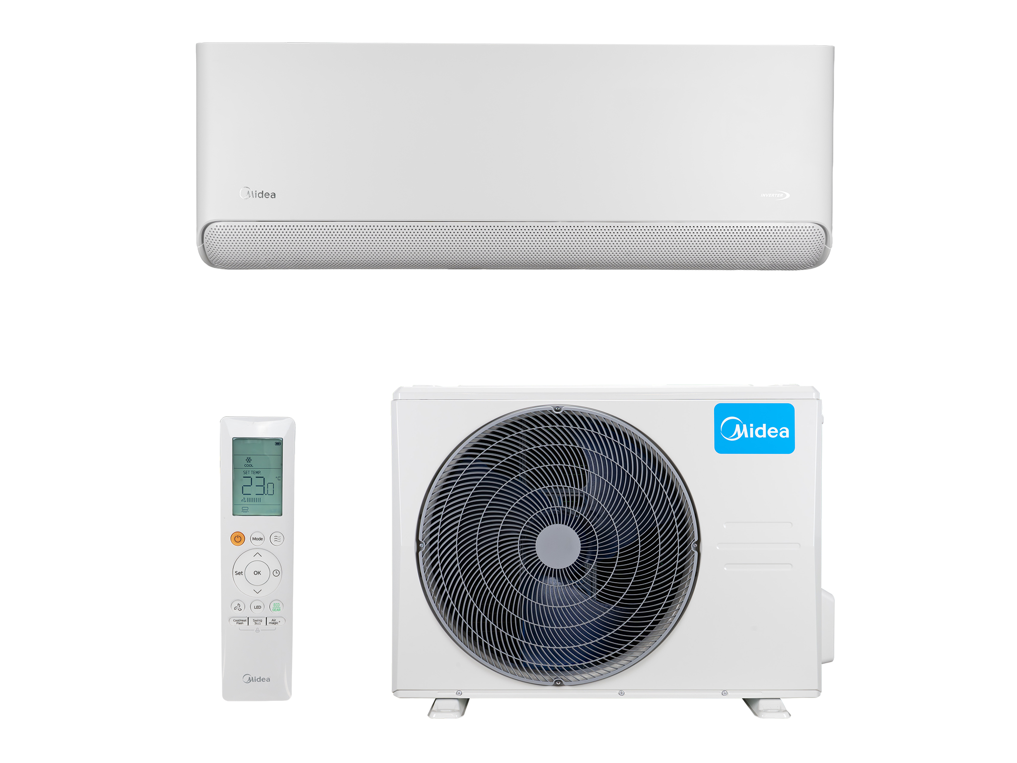 Кондиционер Midea Breezeless E MSFE1S-12FRN8G1/MOFE1-12FRN8G1